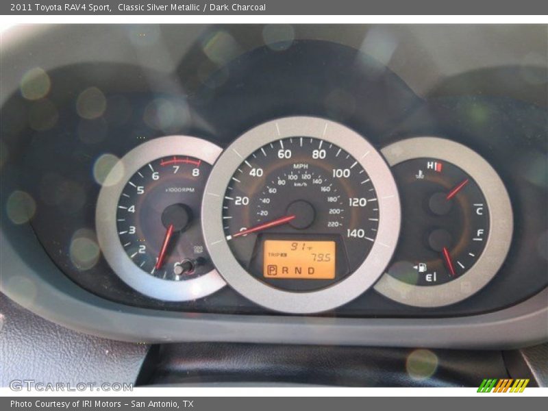 Classic Silver Metallic / Dark Charcoal 2011 Toyota RAV4 Sport