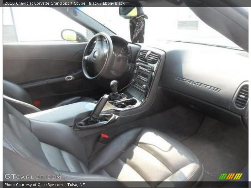 Black / Ebony Black 2010 Chevrolet Corvette Grand Sport Coupe