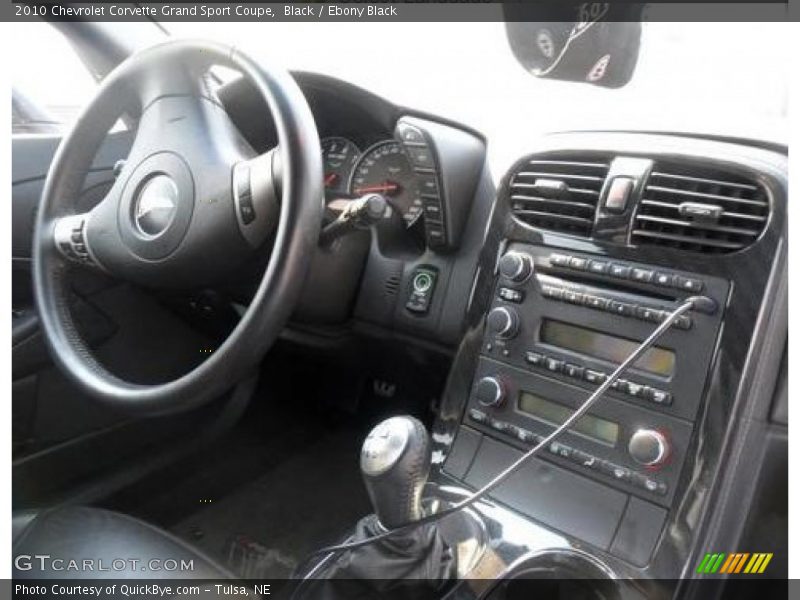 Black / Ebony Black 2010 Chevrolet Corvette Grand Sport Coupe