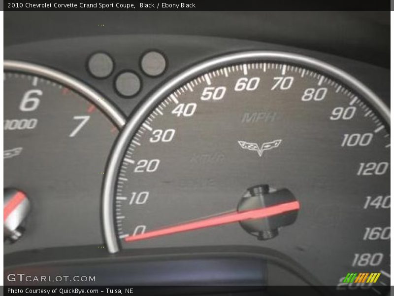 Black / Ebony Black 2010 Chevrolet Corvette Grand Sport Coupe
