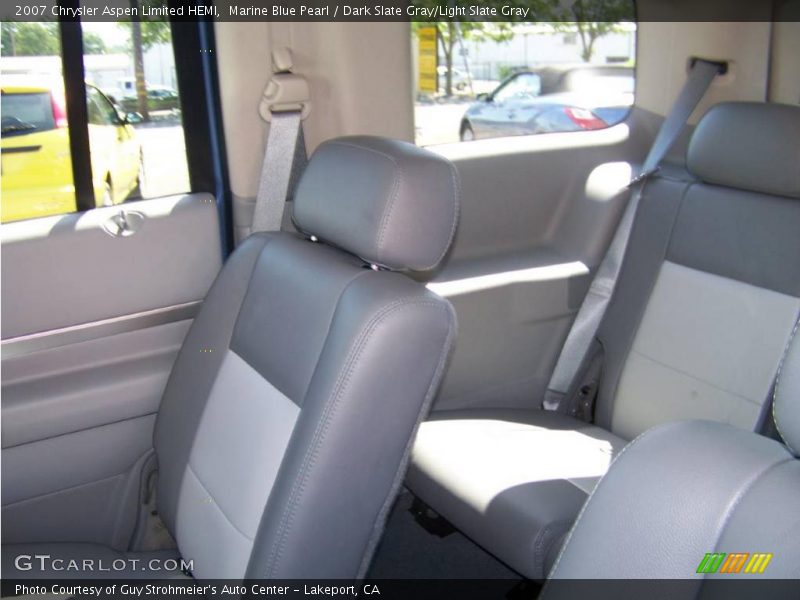 Marine Blue Pearl / Dark Slate Gray/Light Slate Gray 2007 Chrysler Aspen Limited HEMI