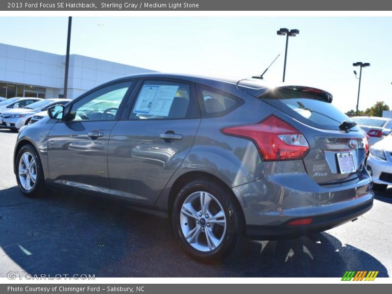 Sterling Gray / Medium Light Stone 2013 Ford Focus SE Hatchback