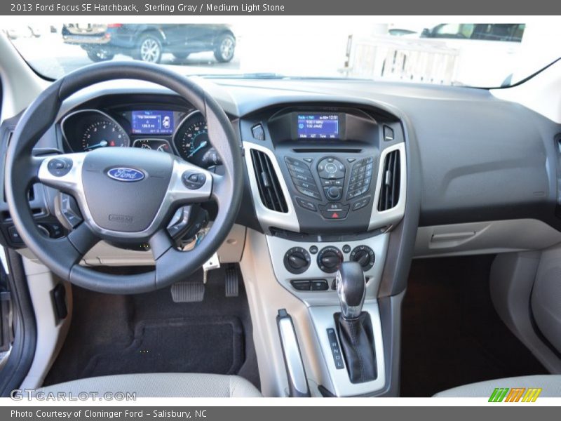 Sterling Gray / Medium Light Stone 2013 Ford Focus SE Hatchback