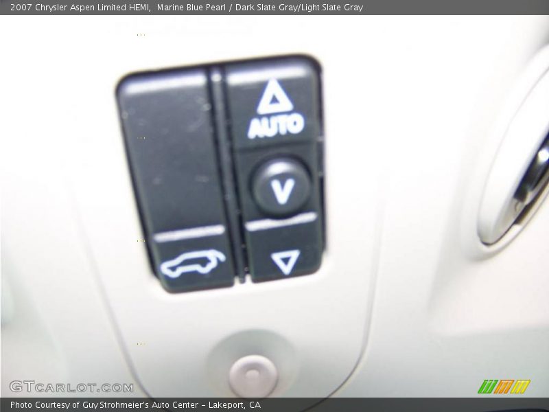 Marine Blue Pearl / Dark Slate Gray/Light Slate Gray 2007 Chrysler Aspen Limited HEMI