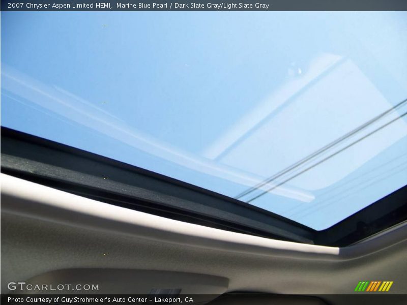 Marine Blue Pearl / Dark Slate Gray/Light Slate Gray 2007 Chrysler Aspen Limited HEMI