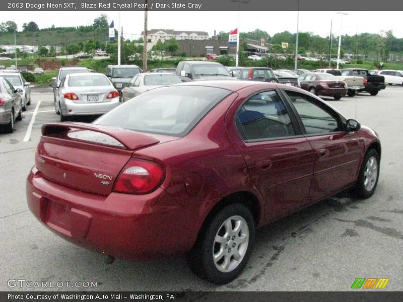 Blaze Red Crystal Pearl / Dark Slate Gray 2003 Dodge Neon SXT