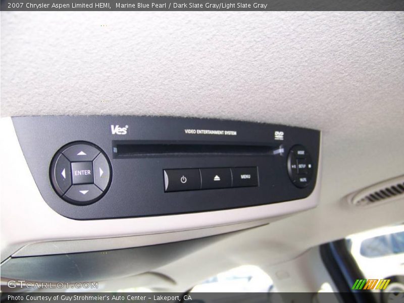 Marine Blue Pearl / Dark Slate Gray/Light Slate Gray 2007 Chrysler Aspen Limited HEMI