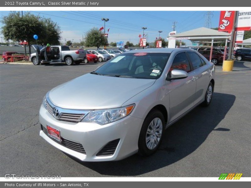Classic Silver Metallic / Ivory 2012 Toyota Camry L