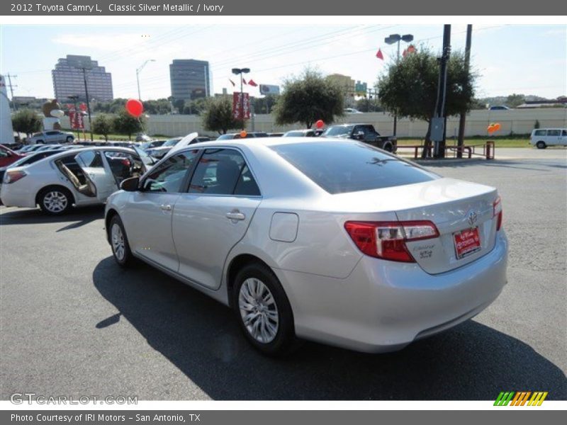 Classic Silver Metallic / Ivory 2012 Toyota Camry L