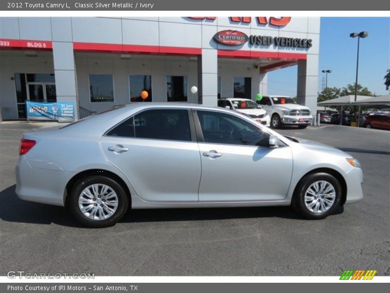 Classic Silver Metallic / Ivory 2012 Toyota Camry L