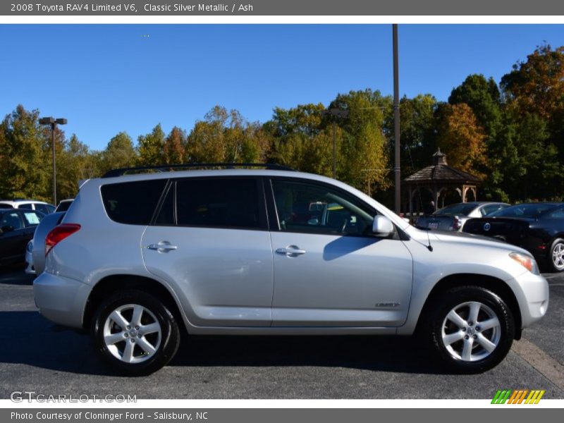Classic Silver Metallic / Ash 2008 Toyota RAV4 Limited V6