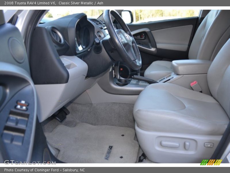 Classic Silver Metallic / Ash 2008 Toyota RAV4 Limited V6
