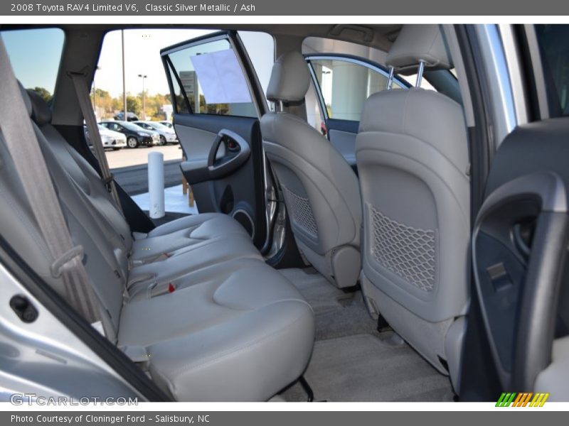 Classic Silver Metallic / Ash 2008 Toyota RAV4 Limited V6