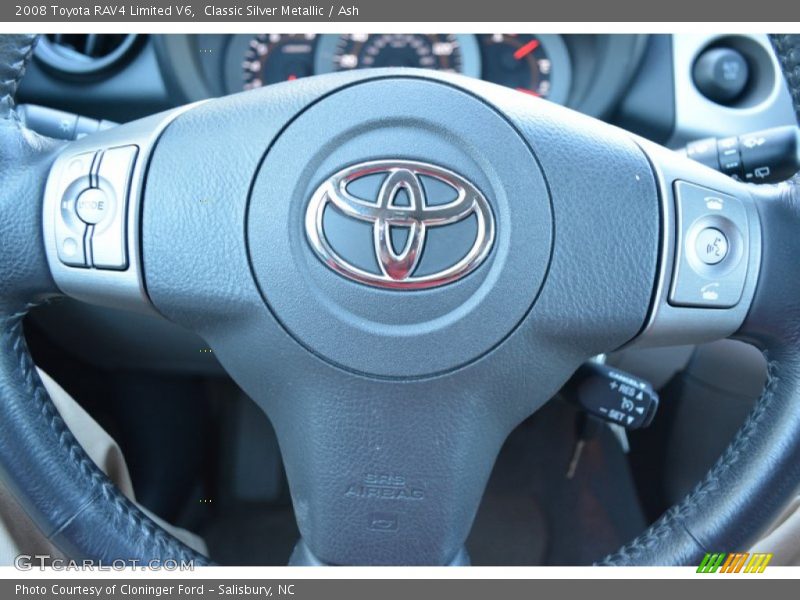 Classic Silver Metallic / Ash 2008 Toyota RAV4 Limited V6