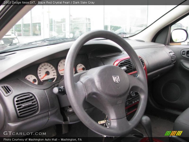 Blaze Red Crystal Pearl / Dark Slate Gray 2003 Dodge Neon SXT