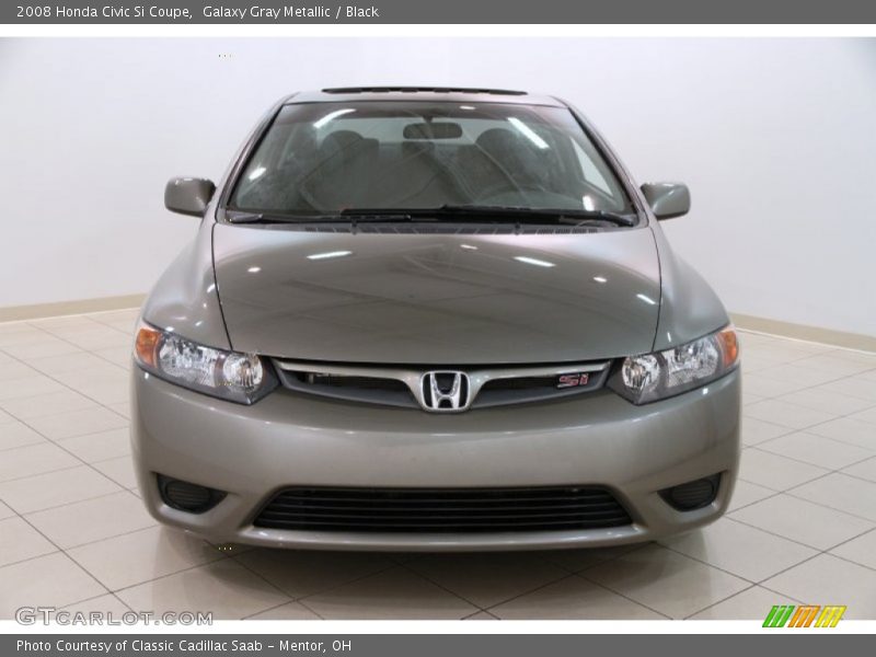 Galaxy Gray Metallic / Black 2008 Honda Civic Si Coupe
