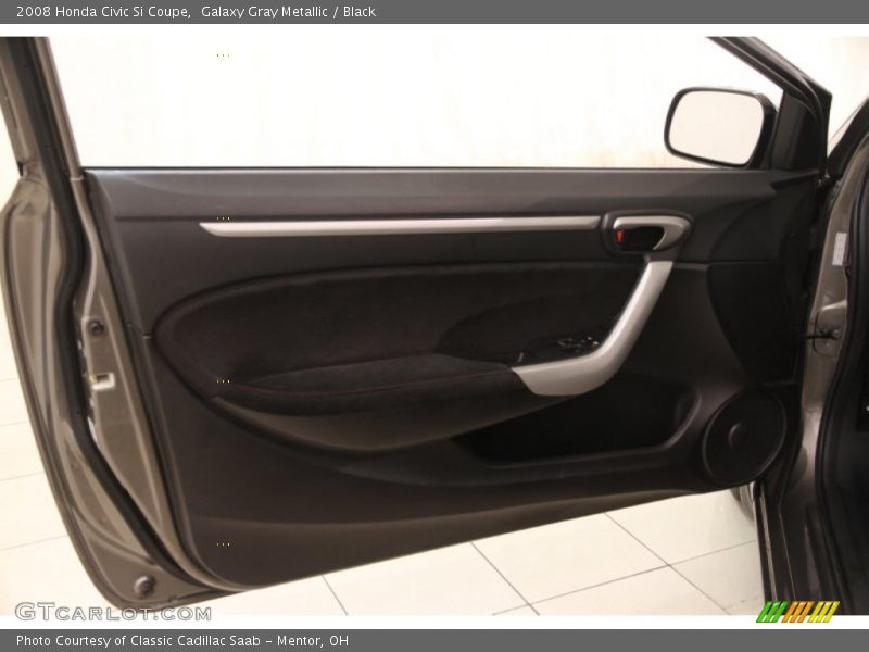 Galaxy Gray Metallic / Black 2008 Honda Civic Si Coupe