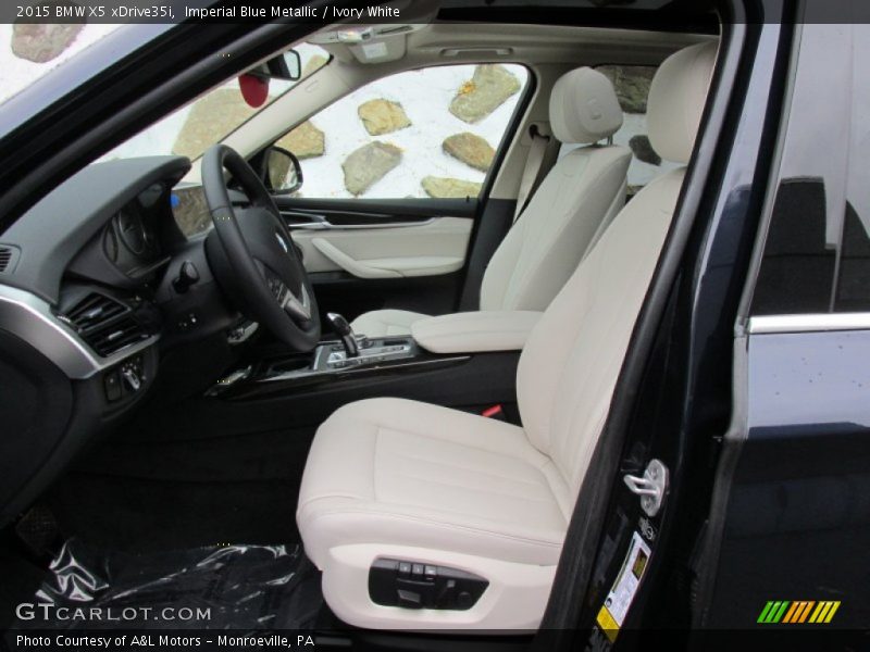 Front Seat of 2015 X5 xDrive35i