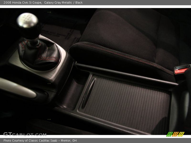 Galaxy Gray Metallic / Black 2008 Honda Civic Si Coupe