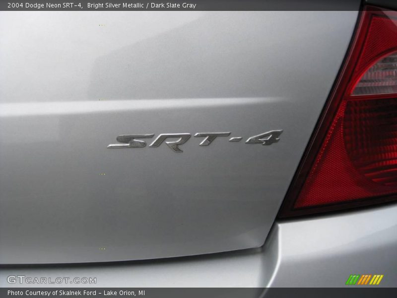 Bright Silver Metallic / Dark Slate Gray 2004 Dodge Neon SRT-4