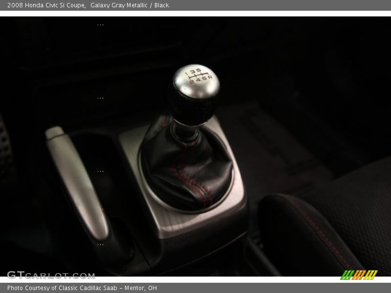 Galaxy Gray Metallic / Black 2008 Honda Civic Si Coupe