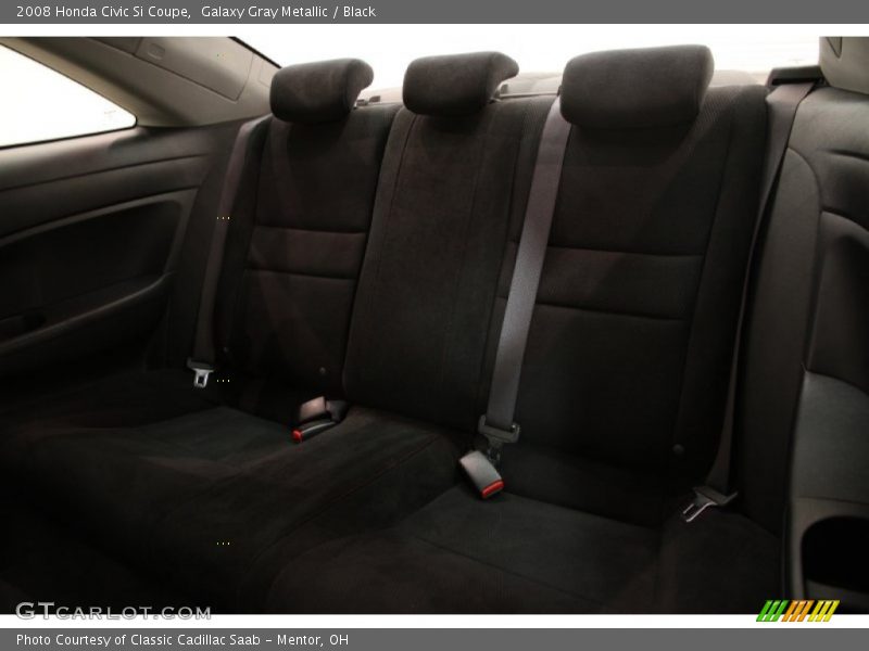 Galaxy Gray Metallic / Black 2008 Honda Civic Si Coupe