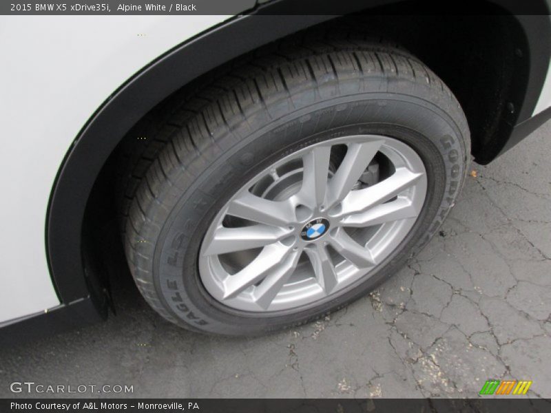 Alpine White / Black 2015 BMW X5 xDrive35i