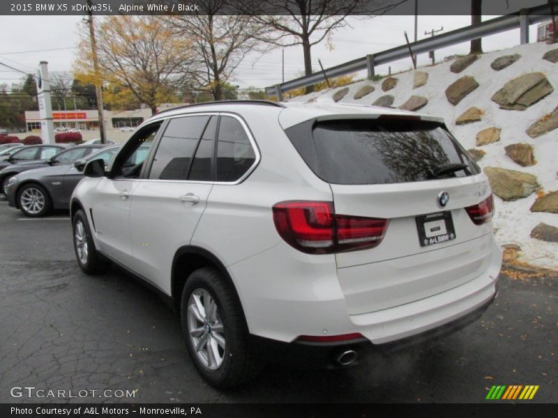 Alpine White / Black 2015 BMW X5 xDrive35i