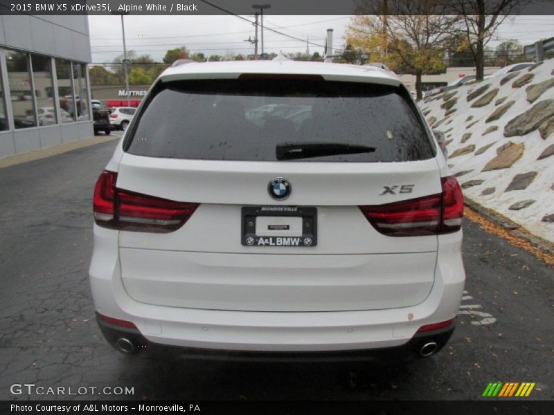 Alpine White / Black 2015 BMW X5 xDrive35i