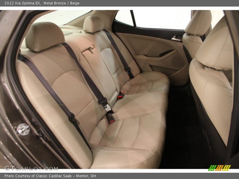 Metal Bronze / Beige 2012 Kia Optima EX