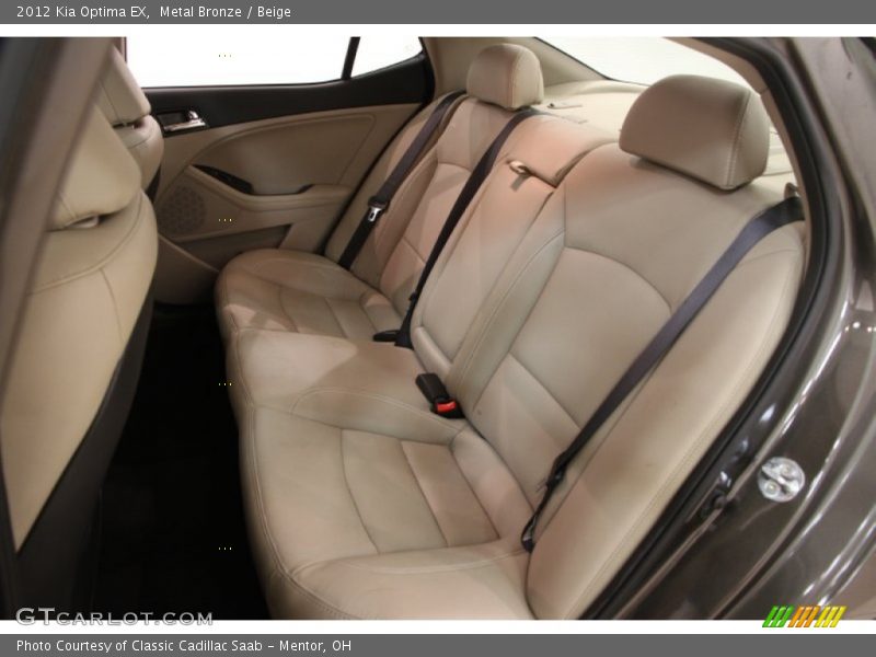 Metal Bronze / Beige 2012 Kia Optima EX
