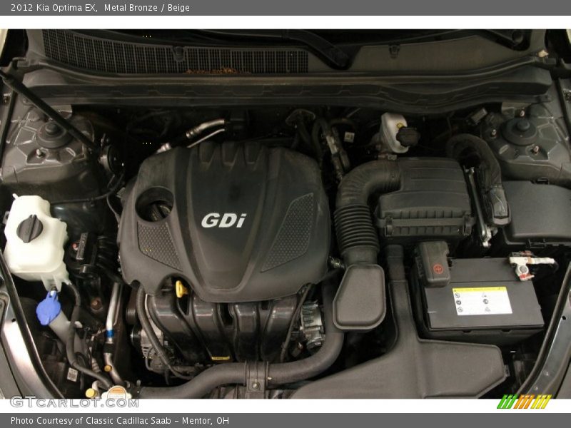 Metal Bronze / Beige 2012 Kia Optima EX