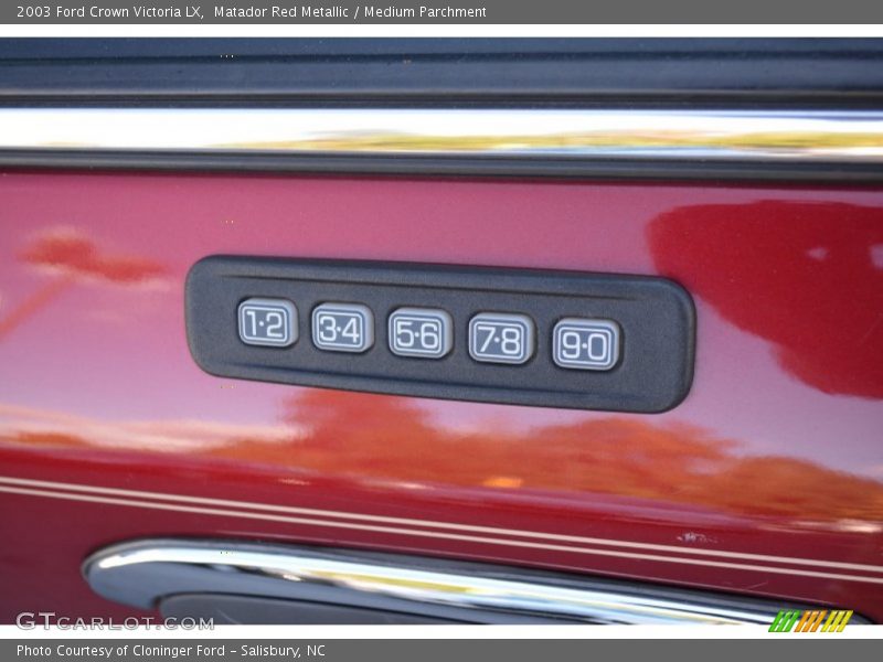 Matador Red Metallic / Medium Parchment 2003 Ford Crown Victoria LX