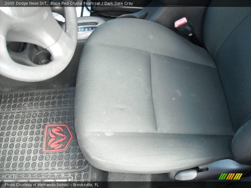 Blaze Red Crystal Pearlcoat / Dark Slate Gray 2005 Dodge Neon SXT