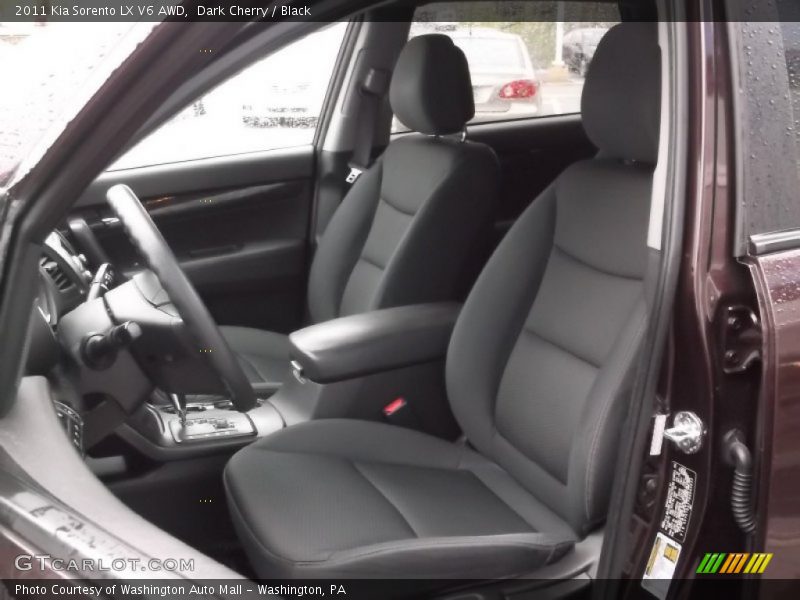 Dark Cherry / Black 2011 Kia Sorento LX V6 AWD