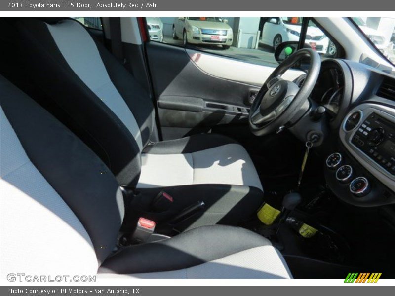 Absolutely Red / Ash 2013 Toyota Yaris LE 5 Door