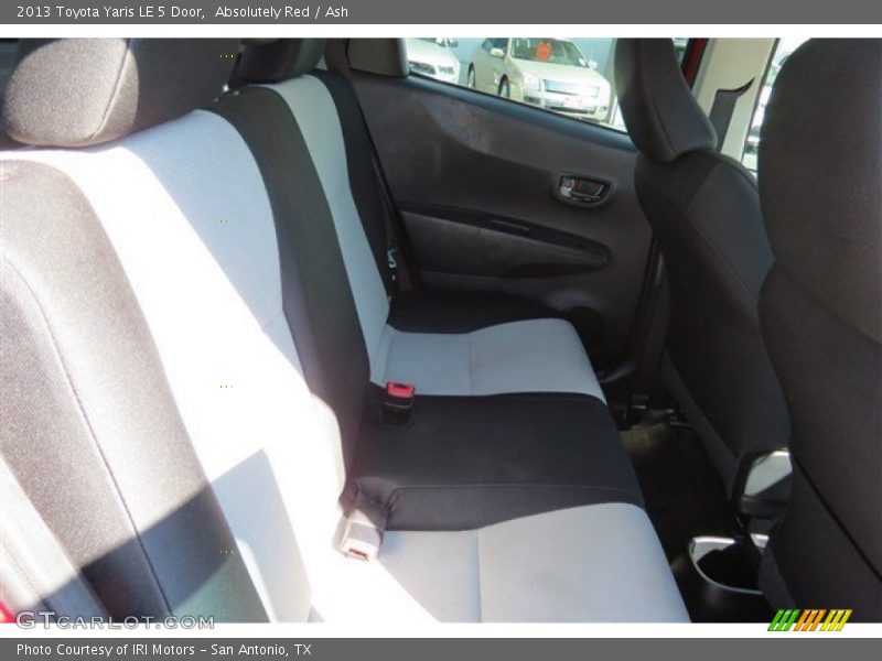 Absolutely Red / Ash 2013 Toyota Yaris LE 5 Door