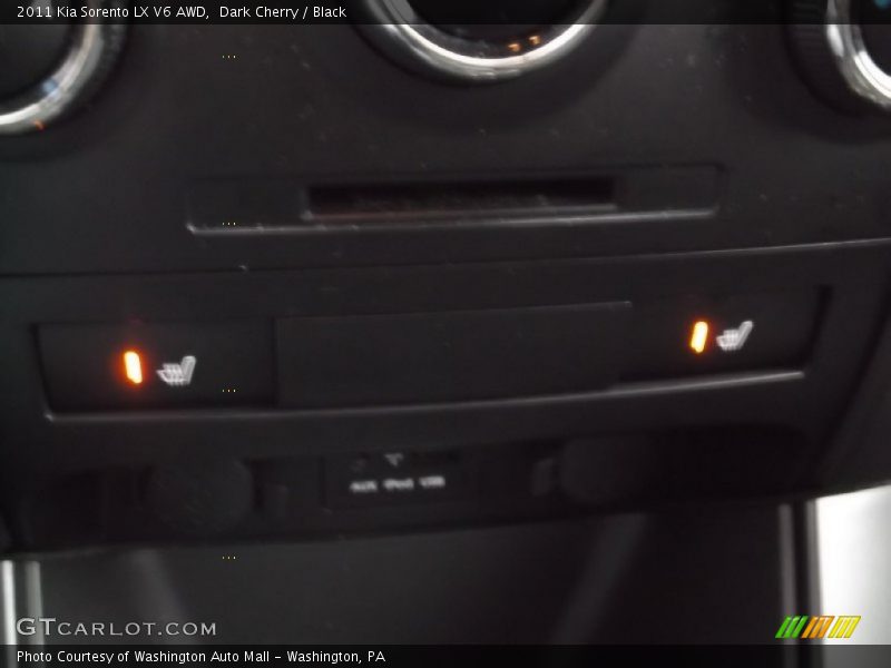 Dark Cherry / Black 2011 Kia Sorento LX V6 AWD