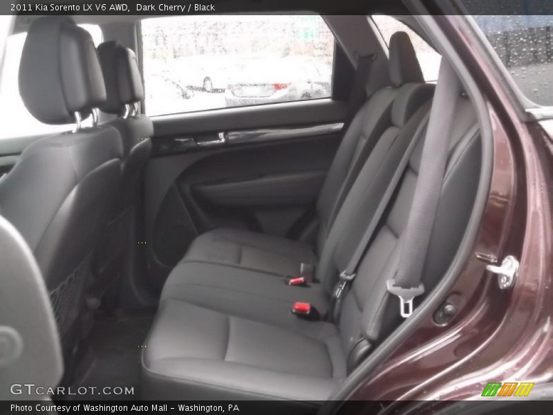 Dark Cherry / Black 2011 Kia Sorento LX V6 AWD