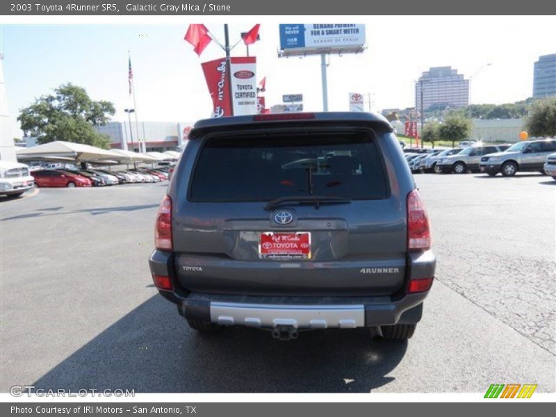 Galactic Gray Mica / Stone 2003 Toyota 4Runner SR5