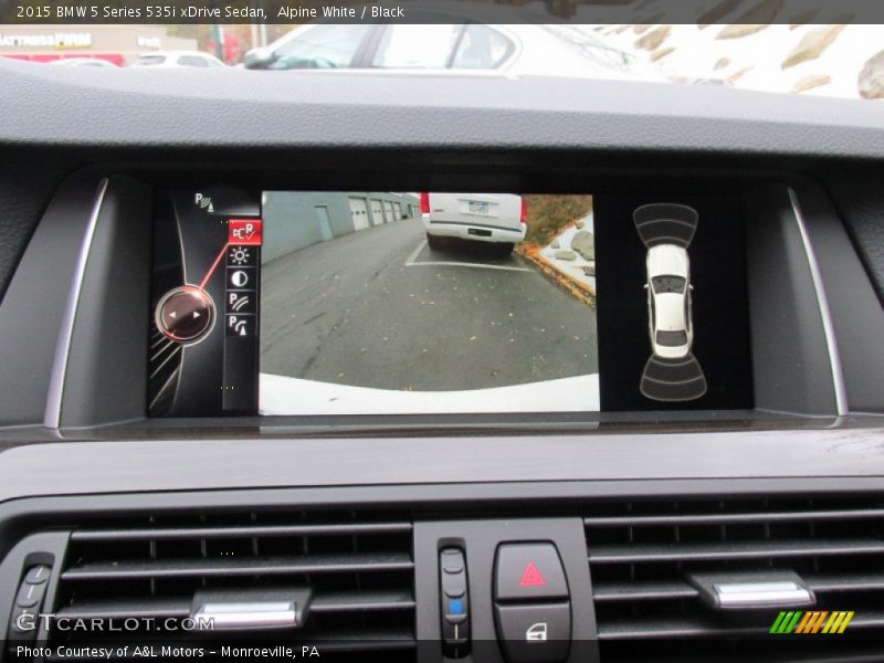 Alpine White / Black 2015 BMW 5 Series 535i xDrive Sedan
