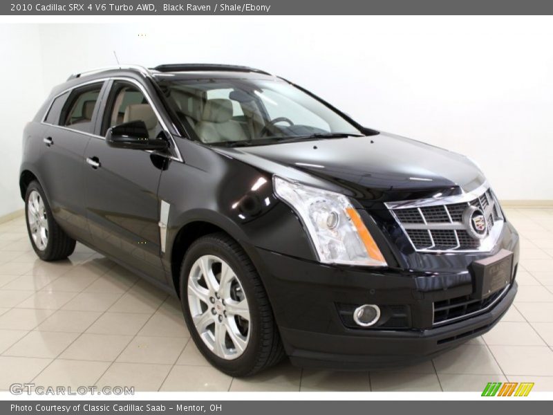 Black Raven / Shale/Ebony 2010 Cadillac SRX 4 V6 Turbo AWD
