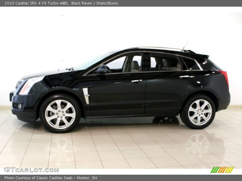 Black Raven / Shale/Ebony 2010 Cadillac SRX 4 V6 Turbo AWD