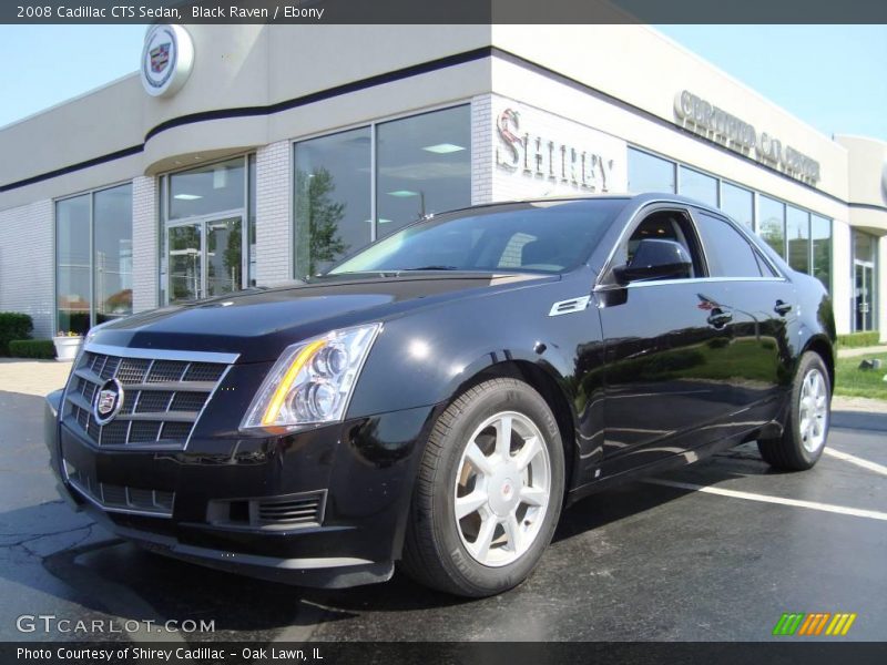 Black Raven / Ebony 2008 Cadillac CTS Sedan