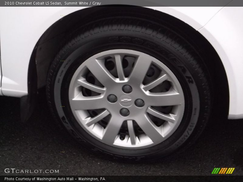 Summit White / Gray 2010 Chevrolet Cobalt LS Sedan