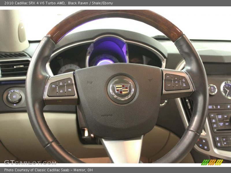 Black Raven / Shale/Ebony 2010 Cadillac SRX 4 V6 Turbo AWD
