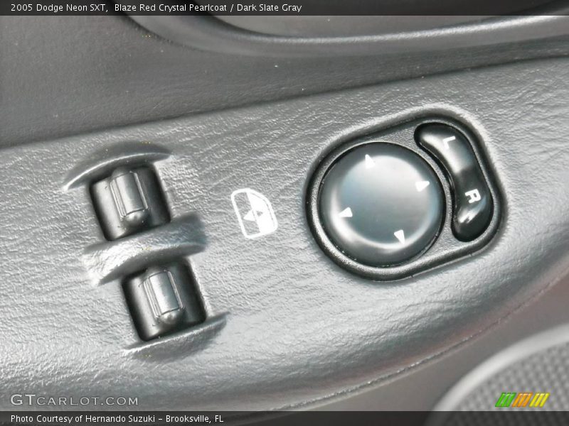 Blaze Red Crystal Pearlcoat / Dark Slate Gray 2005 Dodge Neon SXT