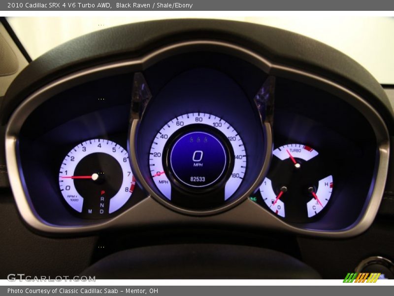 Black Raven / Shale/Ebony 2010 Cadillac SRX 4 V6 Turbo AWD