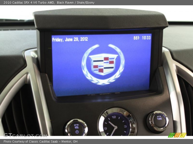 Black Raven / Shale/Ebony 2010 Cadillac SRX 4 V6 Turbo AWD