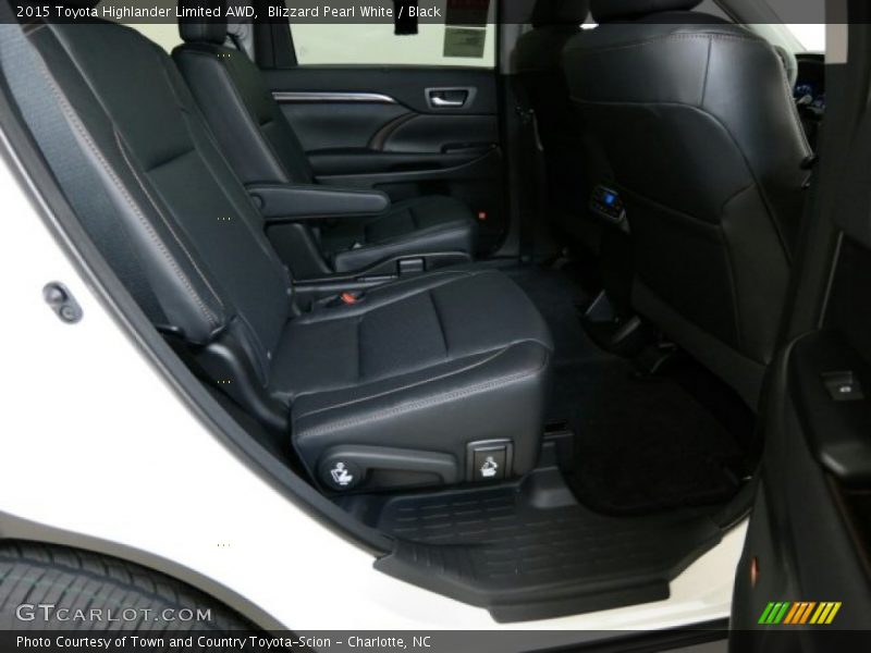Blizzard Pearl White / Black 2015 Toyota Highlander Limited AWD